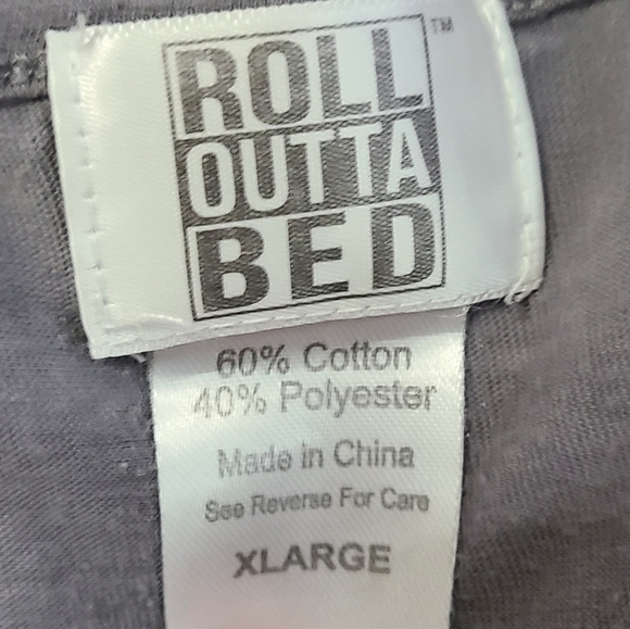 Roll Outta Bed Woman's Sleeper Tanktop, Size: XL Color: Grey - Picture 8 of 14